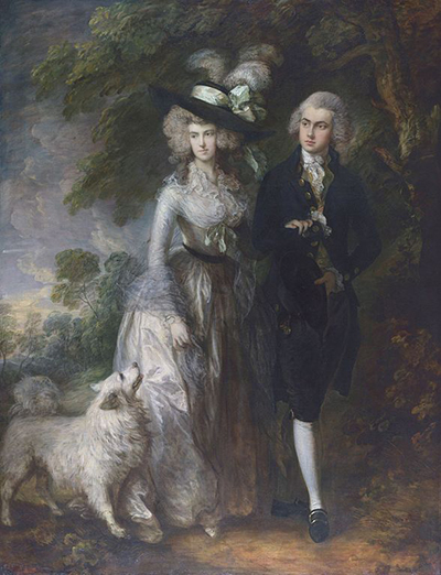 Mr and Mrs William Hallett Thomas Gainsborough